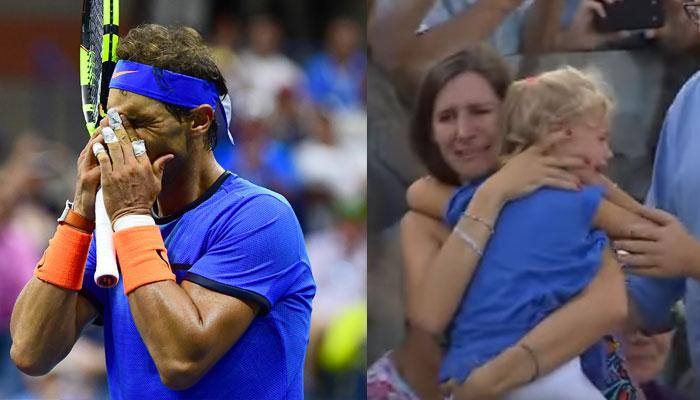 WATCH: Rafael Nadal stops match as emotional mother looks for lost daughter in crowd