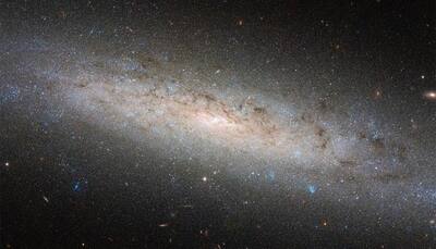 NASA's Hubble explores the hidden dark side of NGC 24