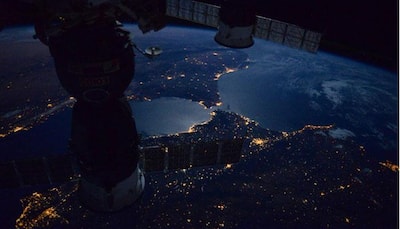 Check out: Europe and Africa looks spectacular from space station!