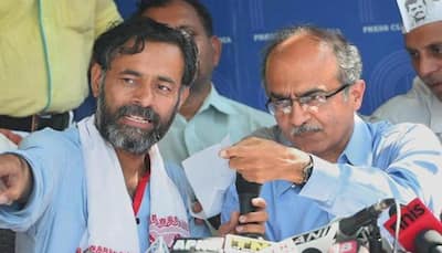 Yadav, Bhushan float new party, slam AAP's 'cult' politics