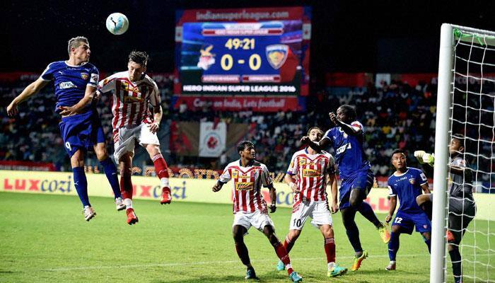 ISL-3: Chennaiyin play out 2-2 draw against Atletico de Kolkata 