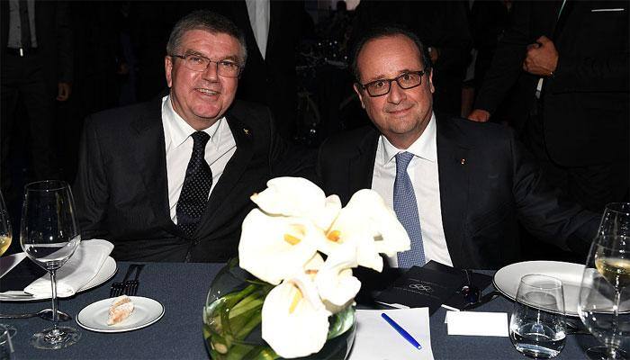 French president Francois Hollande says Paris safe for 2024 Olympics