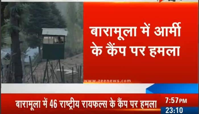 Army camp attacked by terrorists in Jammu and Kashmir&#039;s Baramulla