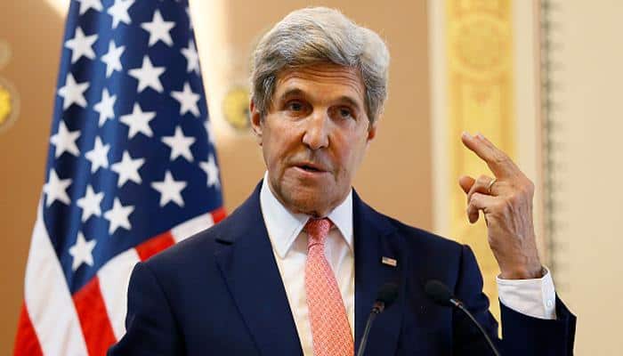 US has not given up &#039;pursuit of peace&#039; in Syria, says John Kerry 