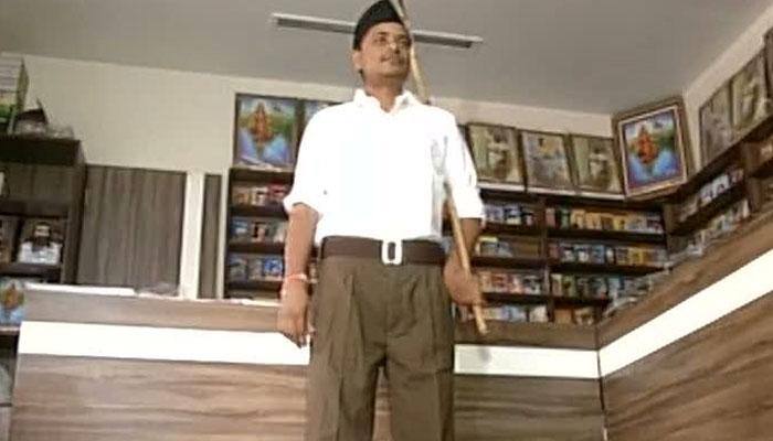 RSS cadres can't march in half pants with bamboo cane to celebrate Vijayadashmi, rules Madras High Court