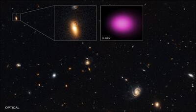 NASA's X-ray telescopes stumble over evidence of wandering black hole! - See pic