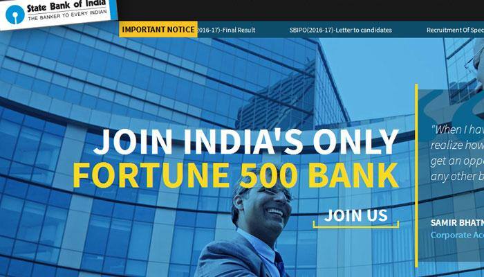 SBI SO Exam 2016: Applications invited for 476 posts of Specialist Officers; check sbi.co.in