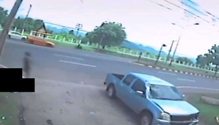 CAUTION: WATCH woman's 'soul' leaving her body after fatal bike crash – Viral Video