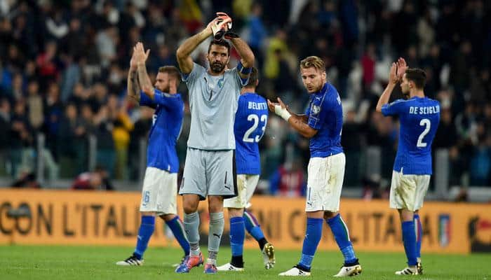 2018 World Cup Qualifiers: Late penalty spares Italy&#039;s blushes following Gigi Buffon howler gifted Spain opener