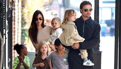 Brad Pitt enjoys reunion with kids post separation from Angelina Jolie!