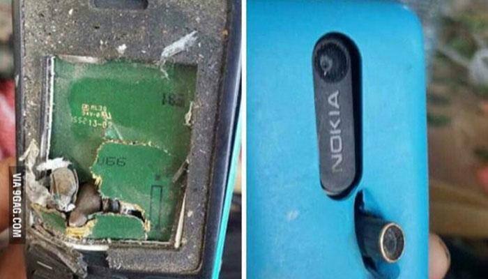 Read to believe - Nokia 301 phone stops a bullet, saves a man&#039;s life