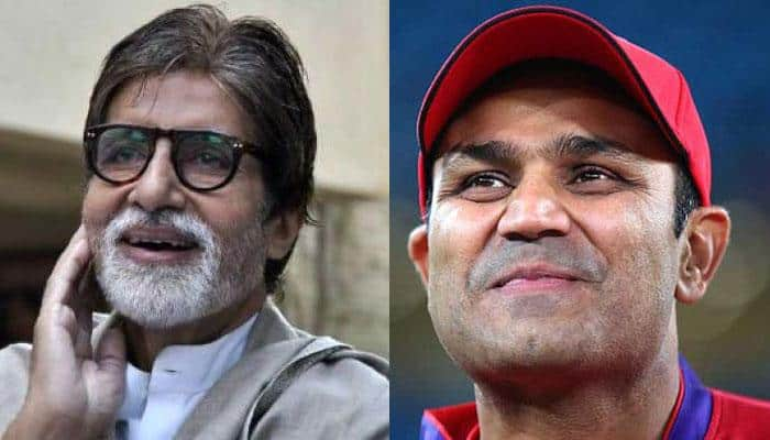 Happy Birthday Amitabh Bachchan: Read Virender Sehwag&#039;s brilliant wish for legendary Big B