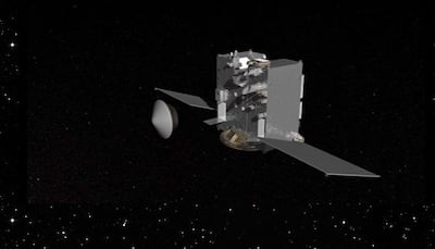 NASA probe tests thrusters on journey to asteroid Bennu