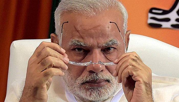 Congress-affiliated NSUI's members burn effigy of PM Narendra Modi at JNU campus on Dussehra dubbing him as 'Ravana'