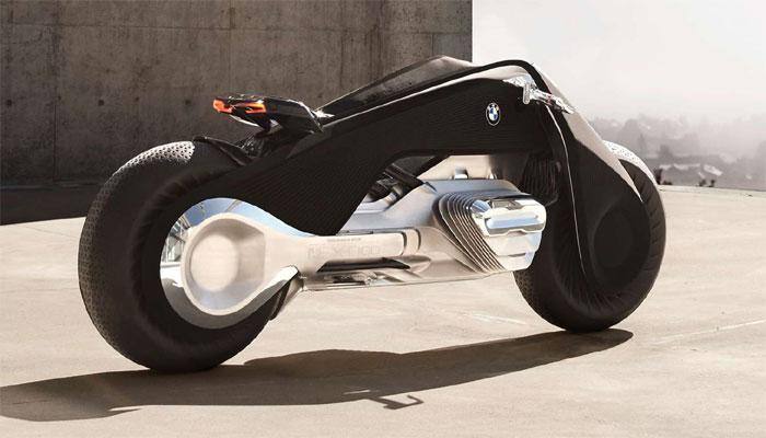 Wow! You can ride this motorcycle without a helmet