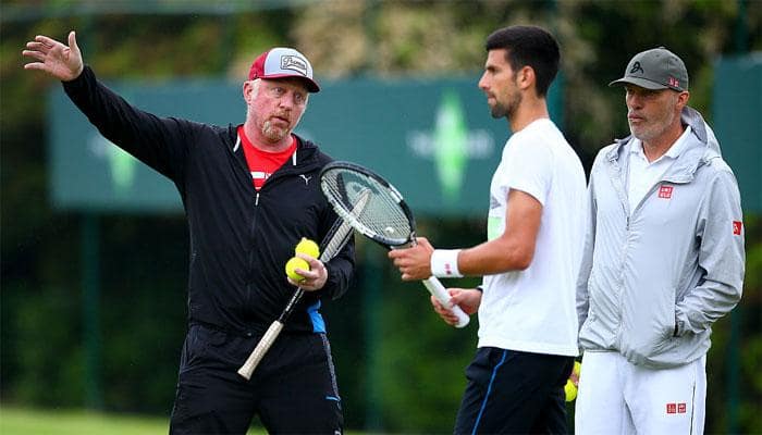 Shanghai Masters: Novak Djokovic drops Boris Becker hint, Nick Kyrgios fined