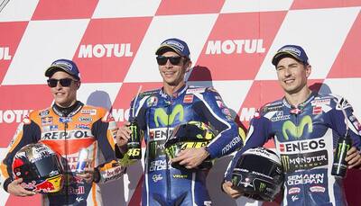 Japan Grand Prix: Marc Marquez wins 3rd MotoGP title as Valentino Rossi, Jorge Lorenzo crash out