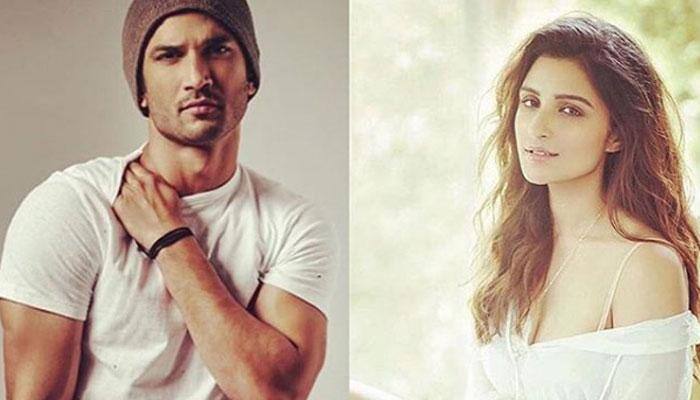 Photo alert! Parineeti Chopra, Sushant Singh Rajput begin their &#039;Takadum&#039; journey