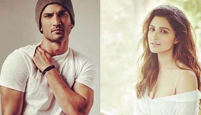 Photo alert! Parineeti Chopra, Sushant Singh Rajput begin their 'Takadum' journey