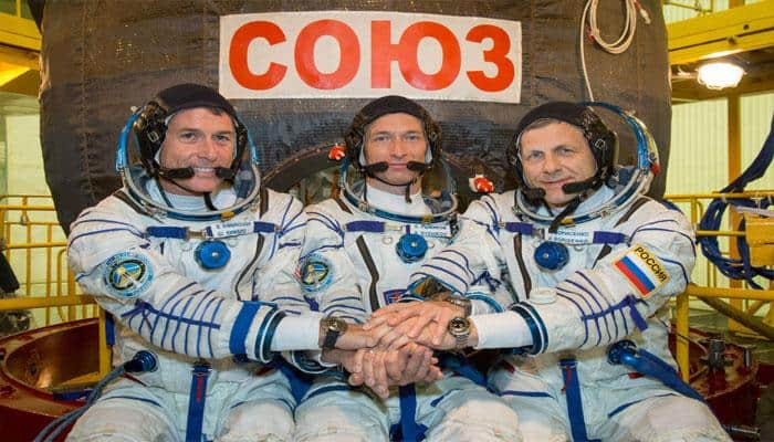 Expedition 49 crew lifts off for International Space Station - Watch