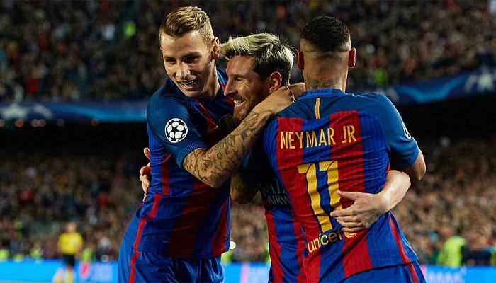 Barcelona vs Manchester City, Champions League: Lionel Messi&#039;s hat-trick punishes Pep Guardiola`s error-prone team