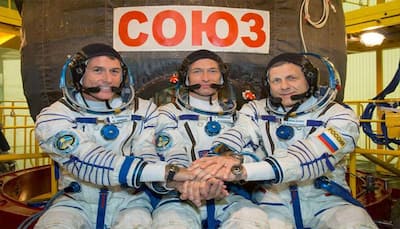ISS astronauts eagerly waiting for their new crewmates