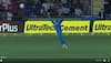 MS Dhoni reacts in astonishment as Axar Patel takes a stunning one-handed catch - VIDEO