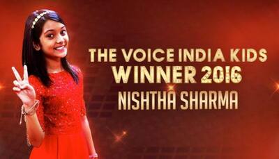 The Voice India Kids: Nishtha Sharma wins trophy