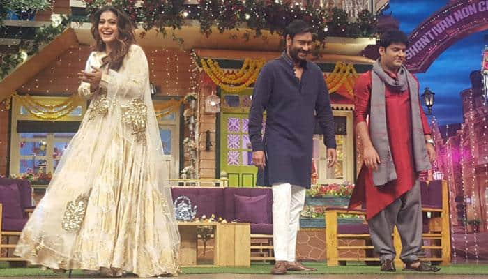 Shivaay: Ajay Devgn turns &#039;prankster&#039; on &#039;The Kapil Sharma Show&#039;