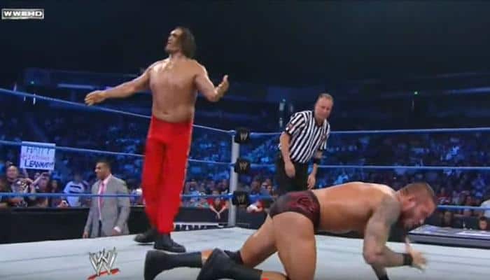 When The Great Khali received an RKO from Randy Orton and lost the match — WATCH