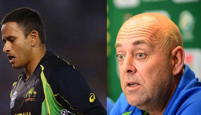 Australia coach Darren Lehmann to 'chat' with aggrieved Usman Khawaja