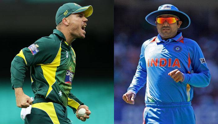 Virender Sehwag birthday bombs: David Warner becomes latest victim to Viru&#039;s Twitter swag