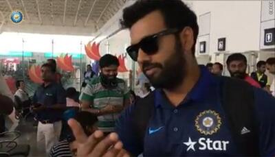 Here's what Rohit Sharma does to Team India members while travelling — WATCH