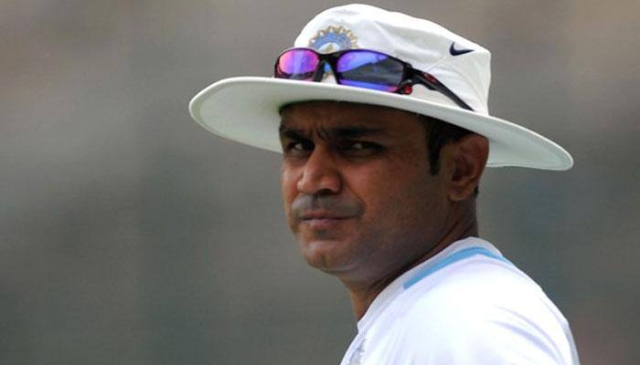Virender Sehwag asks for Anil Kumble&#039;s cyclone prediction