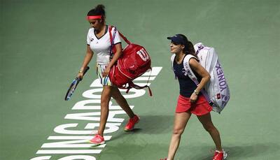 Sania Mirza, Martina Hingis crash out of WTA Finals semis