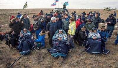 NASA astronaut Kate Rubins, crewmembers safely return to Earth from ISS