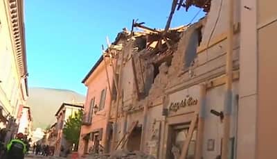 New Italy earthquake sows terror, flattens historic basilica
