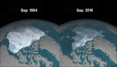 NASA shares time-lapse video of melting, shrinking Arctic sea ice over past three decades! - Watch