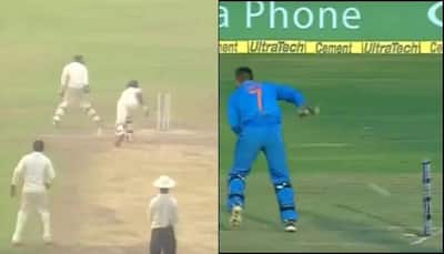 MS Dhoni impressed with 'No Look' run-out, here's Andhra Pradesh wicketkeeper's 'No Look' stumping – Video