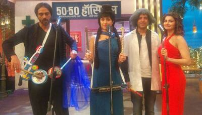 Farhan Akhtar as Dr Mashoor, Arjun Rampal as Bumper: Team 'Rock On 2' spills madness at 'The Kapil Sharma Show'