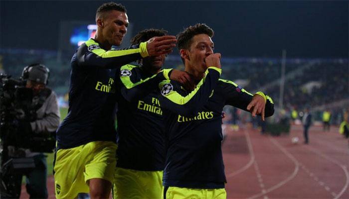 UEFA Champions League: Arsenal, PSG, Atletico, Bayern into last 16; City beat Barca