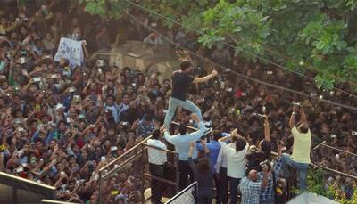 Shah Rukh Khan's 'Mannat' becomes epicentre of fandom on superstar's 51st birthday
