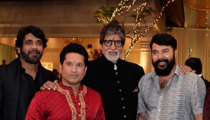 Amitabh Bachchan feels honoured in presence of legendary talent Sachin Tendulkar, Akkineni Nagarjuna 