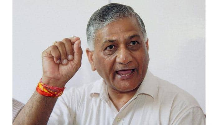 Congress, AAP doing politics over dead bodies: V K Singh