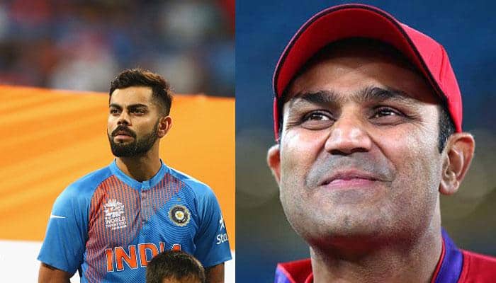 Not once, but twice: &#039;Master-troller&#039; Virender Sehwag wishes Virat Kohli on his 28th Birthday again