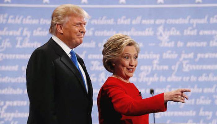 US polls: Hillary Clinton, Donald Trump in dead heat, scramble to swing states