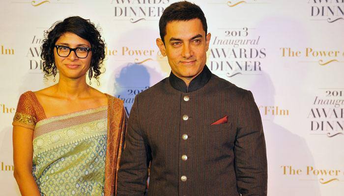 Aamir Khan in Meghalaya with wife Kiran Rao, son Azad Rao Khan