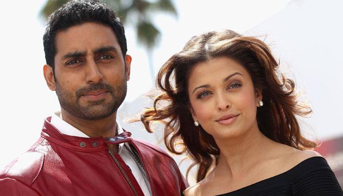 Aishwarya Rai turns stylist for husband Abhishek Bachchan