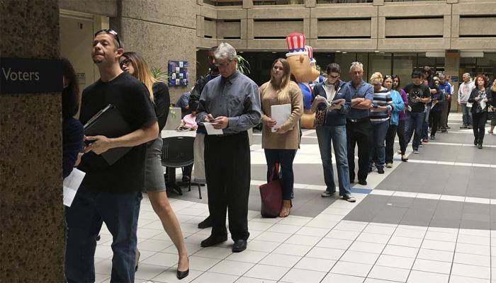 US Presidential election opens across 6 time zones