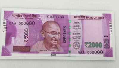 In pics: First look of all new Rs 2000 currency note!